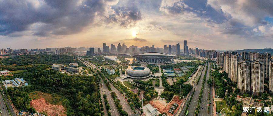 摄图网_501711612_wx_航拍江西南昌体育中心全景图（企业商用）
