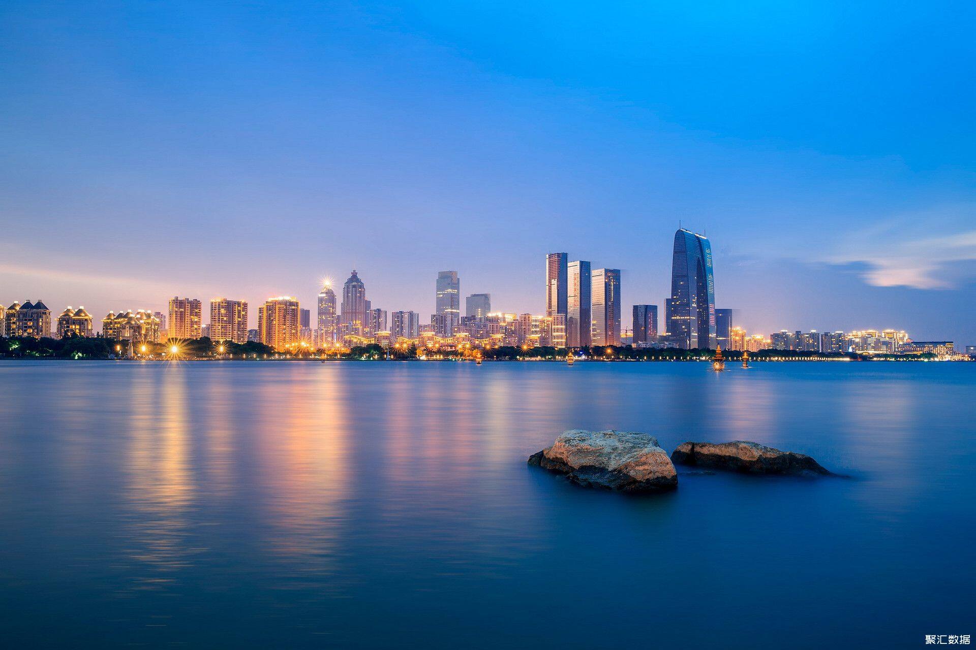 摄图网_500545224_banner_苏州金鸡湖风光（企业商用）