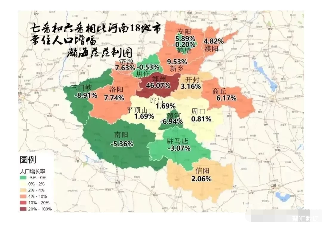 郑州人口密度分布图图片